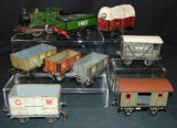 9Pc Mostly Bing English Outline Trains