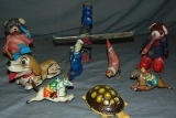 Assorted Tin Lithograph Toy Lot