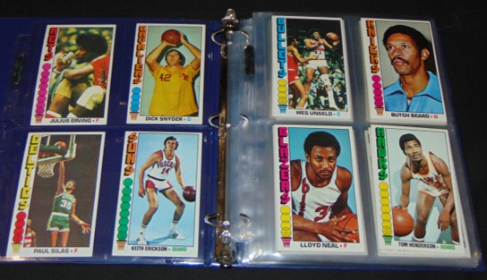 1976-77 Topps Basketball Set Complete.