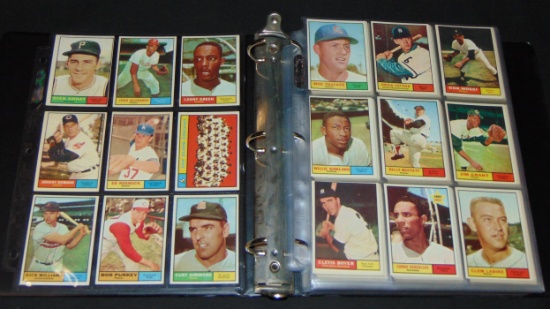 1961 Topps Baseball High Grade Partial Set.