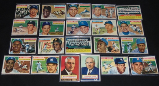 1956 Topps Baseball Cards.