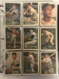 1957 Topps Baseball Card Lot.