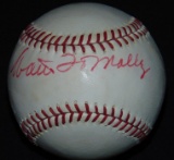 Walter O'Malley Single Signed Baseball.