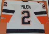 Rich Pilon. Signed Islanders Jersey.
