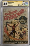 Spiderman #1 CGC Signature Series 2.0.