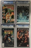 Lot of Four CGC Graded Books.