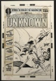 Joe Kubert. From Beyond the Unknown Cover.