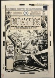 Joe Kubert. Blitzkreig #4 Original Cover Art.