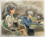 Bill Lignante. Courtroom Illustrations.