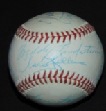 1970's Old Timers Ball Signed.