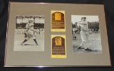 Babe Ruth & Lou Gehrig Photos Signed.