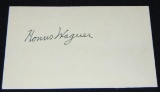 Honus Wagner Signature.