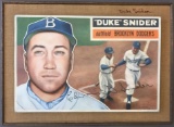 1956 Topps Duke Snider Bill Forsyth Painting