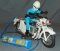 Battery Op R/C Bandai Policeman on Motorcycle Toy