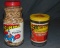 Superman Peanut Butteer Jar & Roasted Peanuts Jar