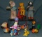 8Pc Tin Wind-up & Friction Toy Group