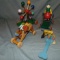 4 Early Wood Toys