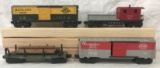 4 Clean Lionel Freight Cars