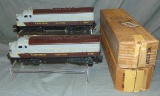 Boxed Lionel 2373 CP F3 AA Diesels