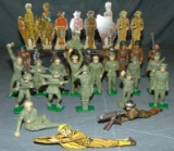 Lead & Tin Toy Soldier Lot