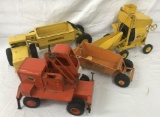 4 Pressed Steel Construction Vehicles