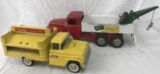 Buddy L Coke & Tow Trucks