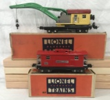 Clean Boxed Lionel 810 & 817 Freight Cars