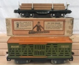 Nice Boxed Lionel 511 & 513 Freight Cars