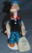 1932 Chein Wood Jointed Popeye Doll w/Sea Bag
