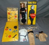 Gilbert Honey West Doll and Accessories