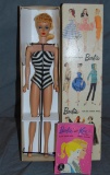 Early Blonde Ponytail Barbie Boxed.