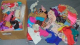 Box Lot of Vintage Doll Clothing