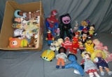 Plush & Character Doll/Figure Lot