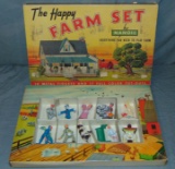Manoil Happy Farm Set. Boxed.