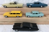 Lot of Five Promo Model Cars.