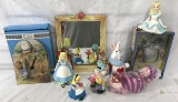 Alice in Wonderland Collectibles Lot.