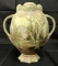 Nippon Moriage White Woodland Vase.