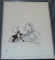 Al Hirschfeld Pen & Ink Caricature Drawing, Signed