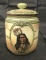 Rare Native American Nippon Moriage Tobacco Jar