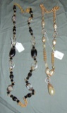 Vrba. Strand Necklaces. Lot of 2.