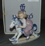 Lladro. Mi Caballito De Madera.