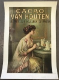 Early Dutch Cocoa Powder Advertising Poster