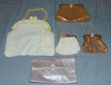 (5) Mesh Evening Bags includes Whiting & Davis
