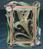 Jay Strongwater. Jeweled and Enameled Frame.