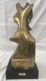 Seymour Meyer, Abstract Bronze Sculpture 