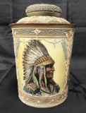 Nippon Moriage Indian Chief Humidor.