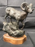 Keith Phillips. Bronze. Mountain Goat.