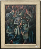 Marie Wilner (born 1910) Oil on Canvas