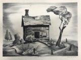 Charles Alston Signed Lithograph 