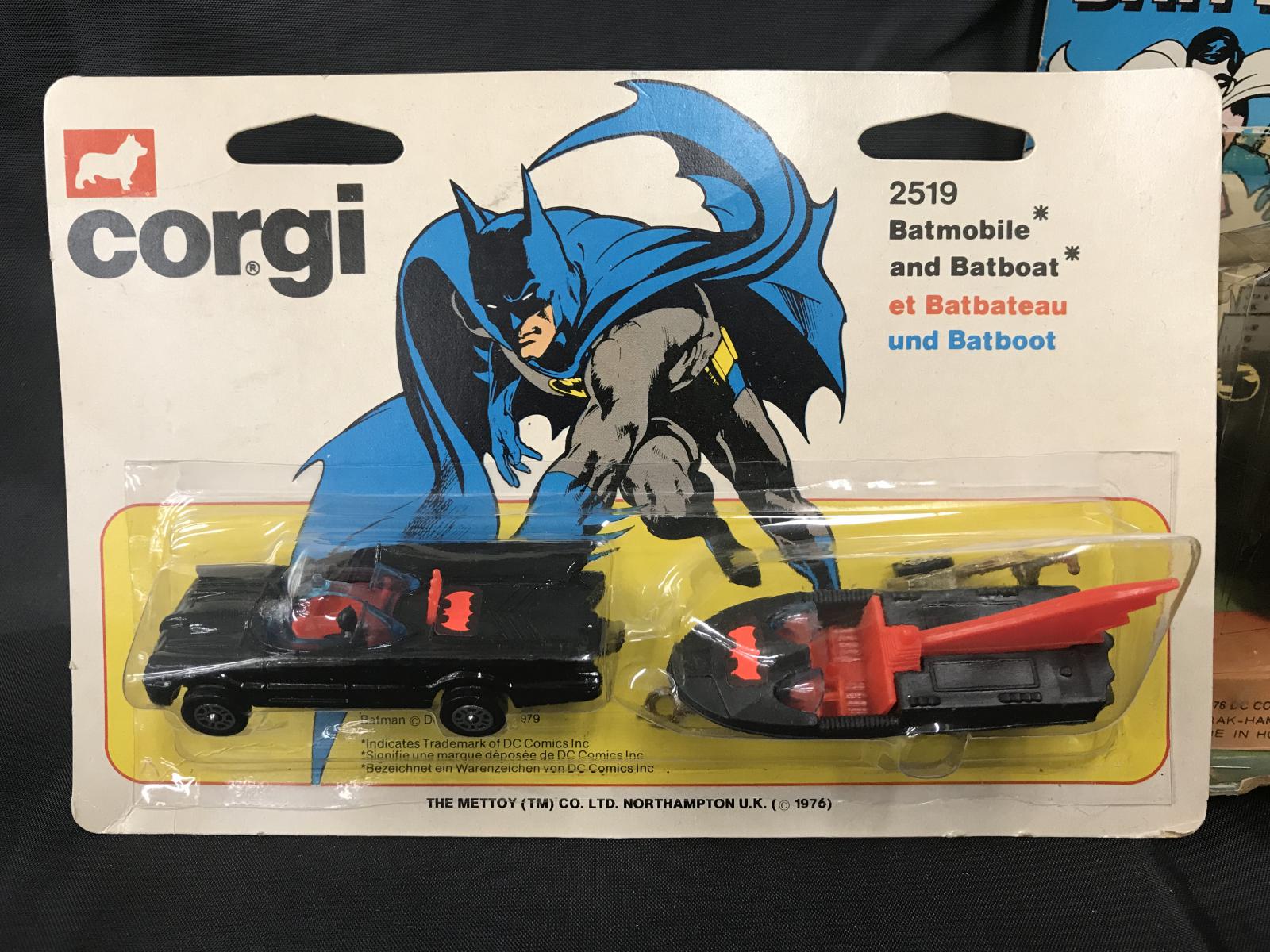 MOC Corgi Batmobile Batboat AHI Batplane Proxibid